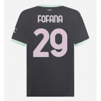 AC Milan Youssouf Fofana #29 Tretí futbalový dres 2024-25 Krátky Rukáv